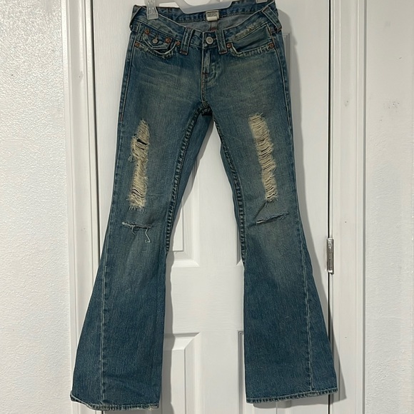 True religion distressed jeans - Picture 1 of 3